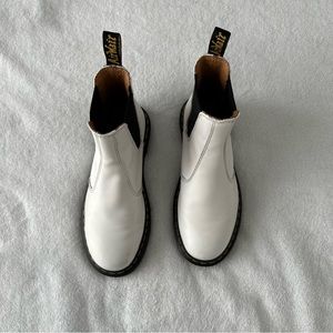 White Dr. Martens Chelsea boot Women’s